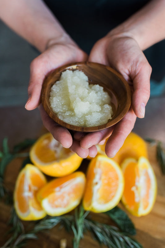 EXFOLIATION 101:  The Science Behind All-Natural Body Scrubs