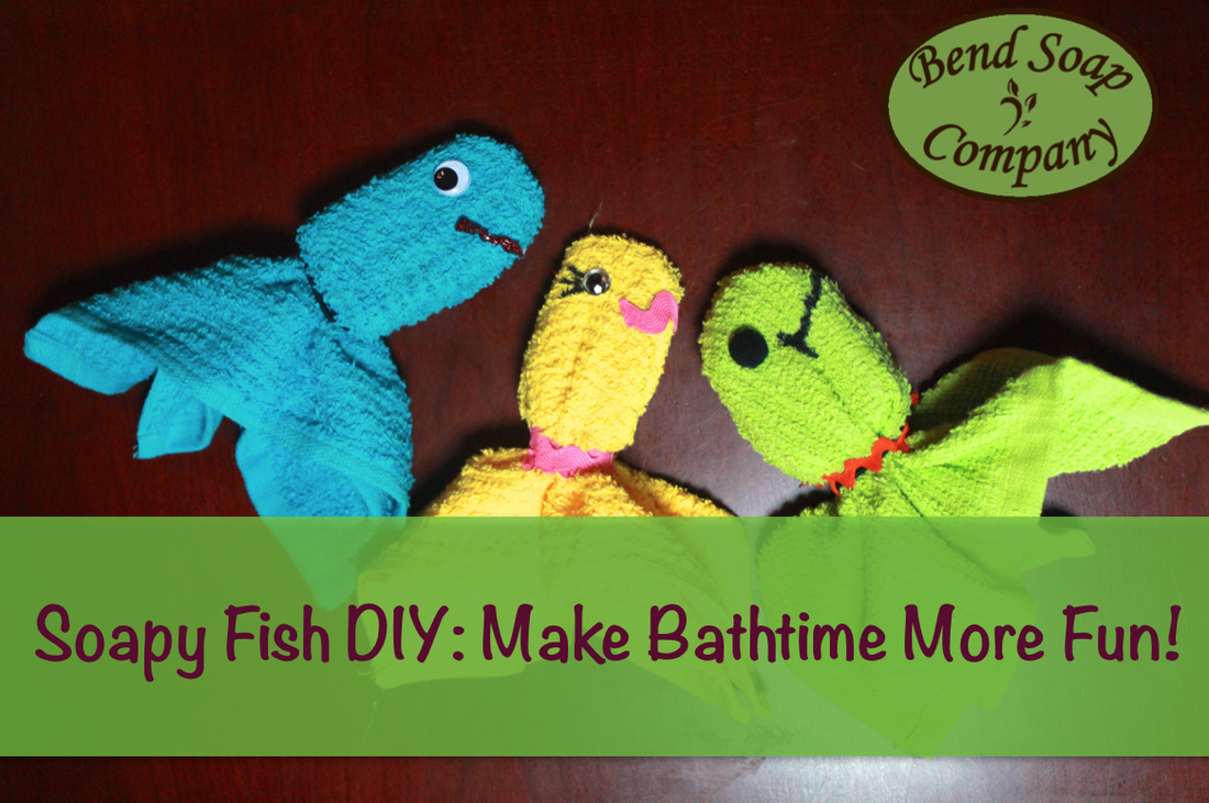 Soapy Fish DIY: Make Bathtime More Fun!