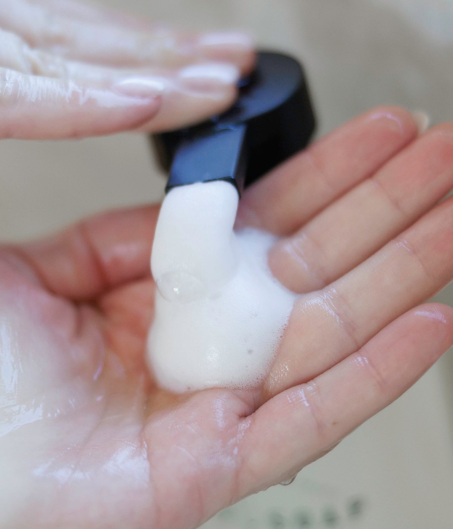 goat milk nontoxic liquid soap foaming pump