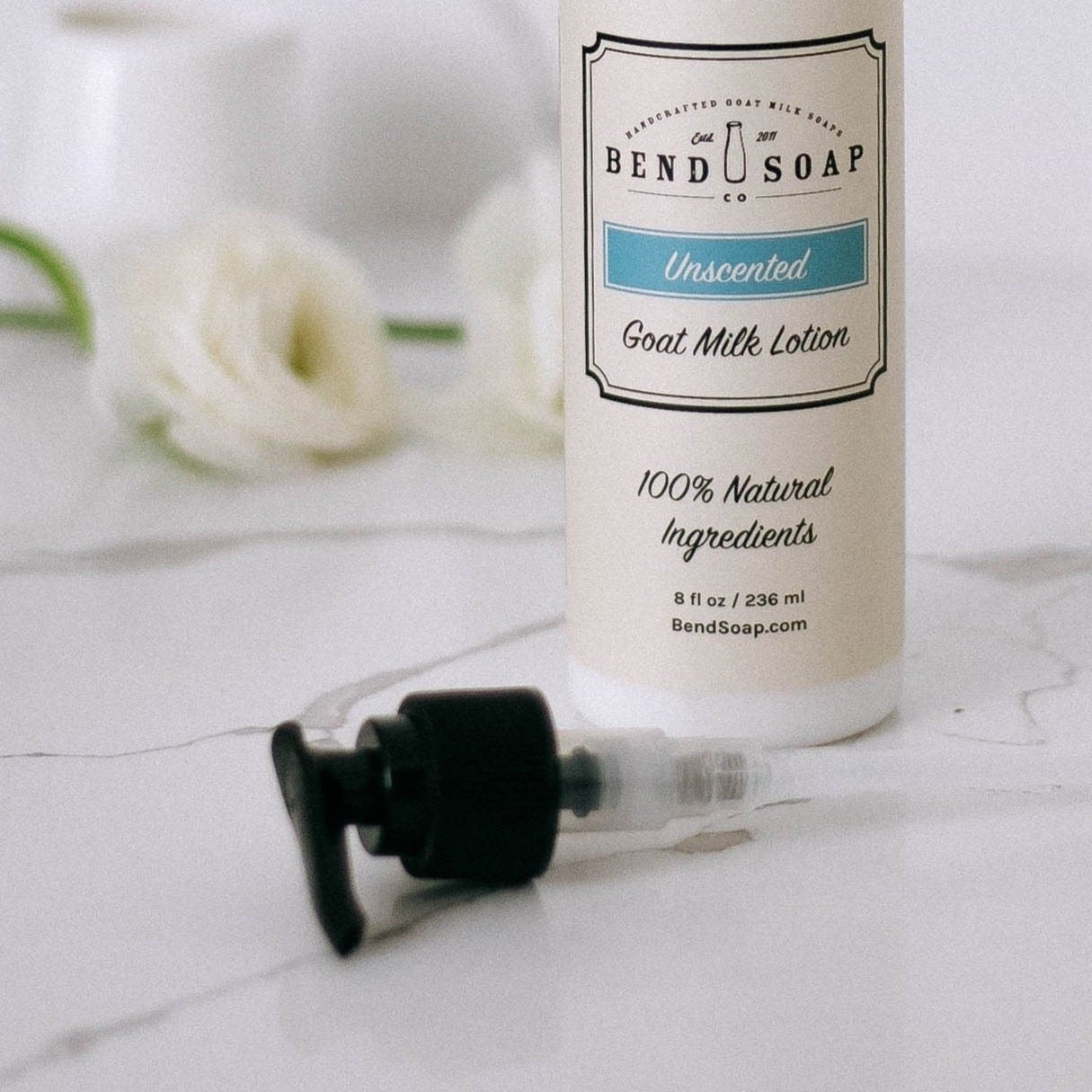 Unscented Goat Milk Lotion with Pump