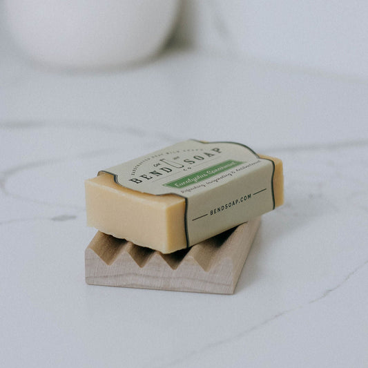 bend soap natural wood soap dish