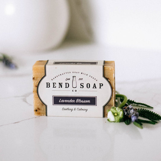 lavender blossom goat milk bar soap