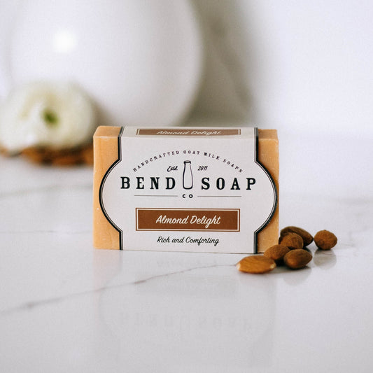 almond delight goat milk bar soap