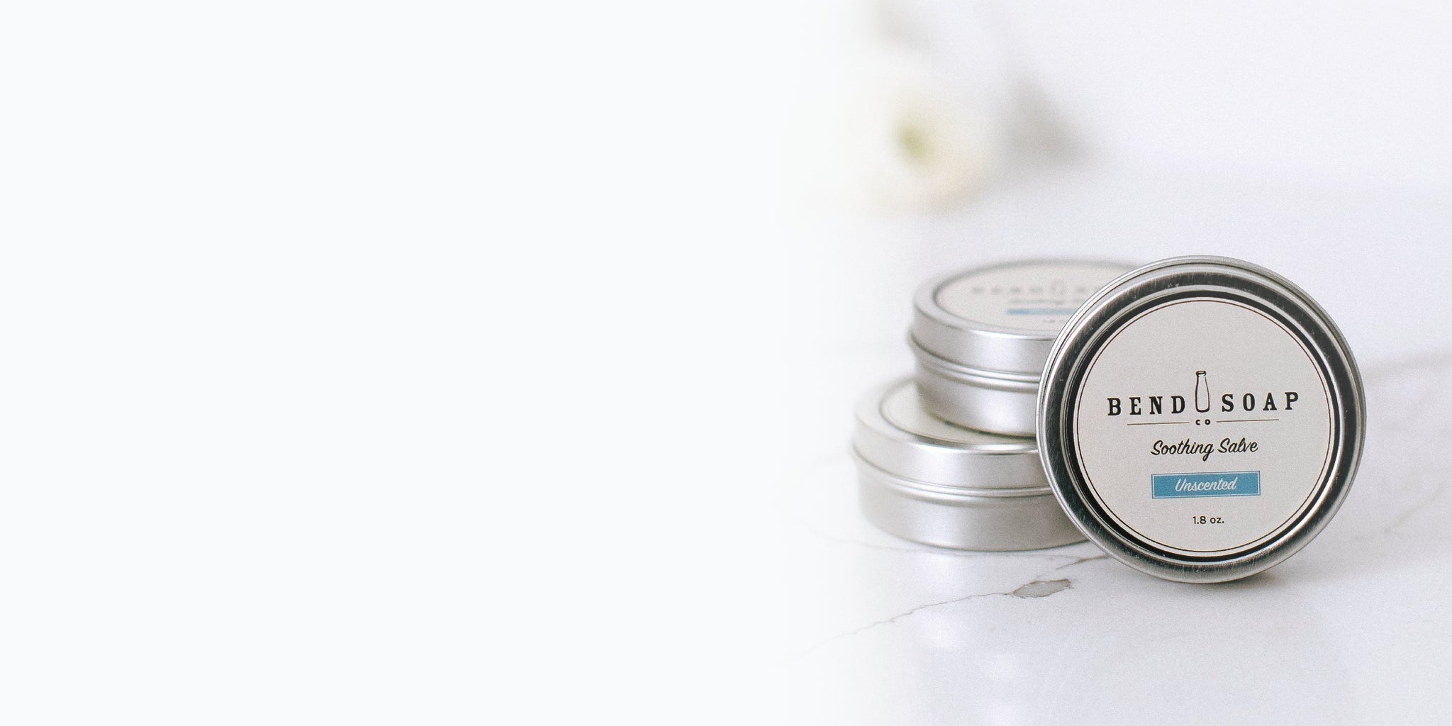Tin of Men's Beard Salve with Sandalwood Bits and Orange
