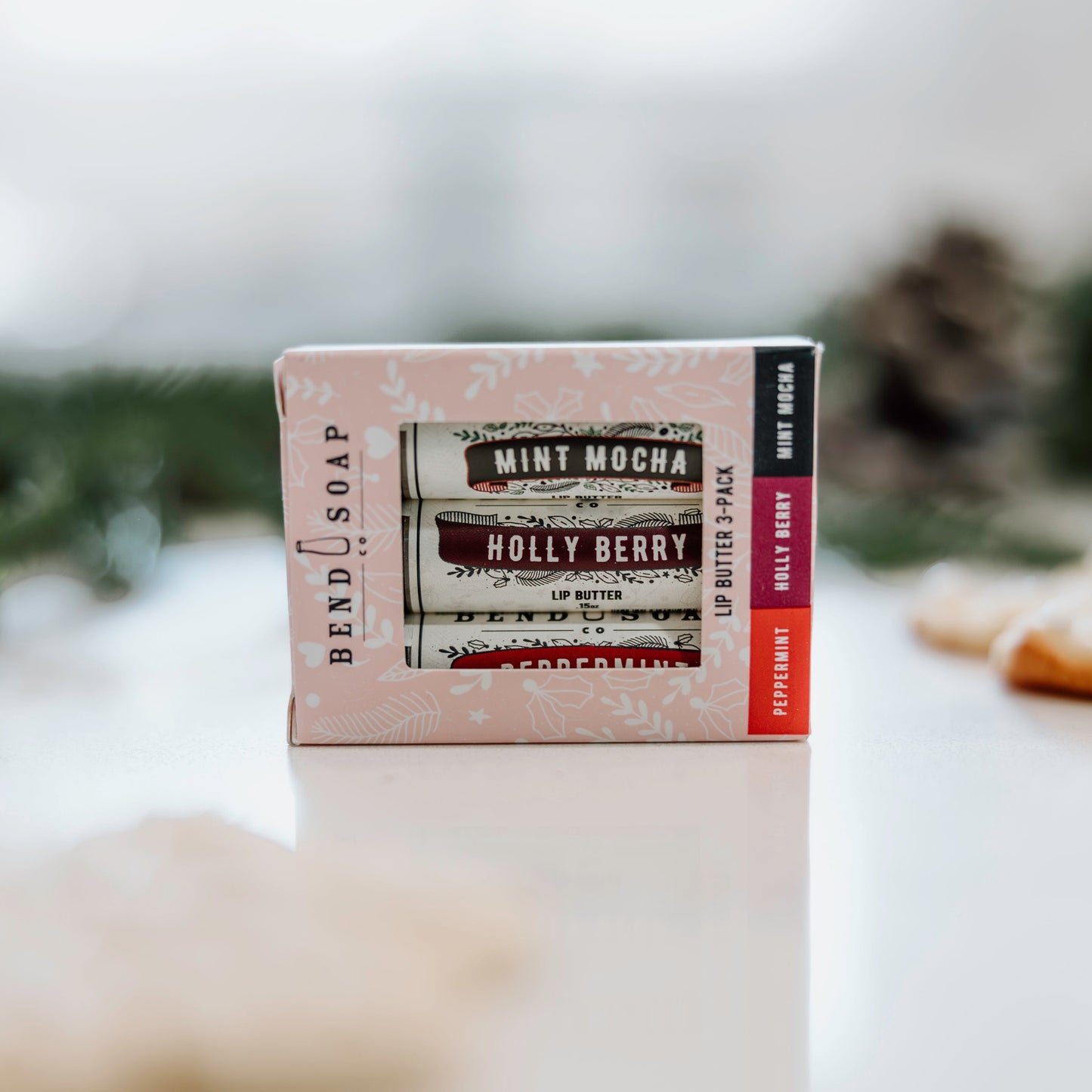 Bend Soap lip butter holiday trio