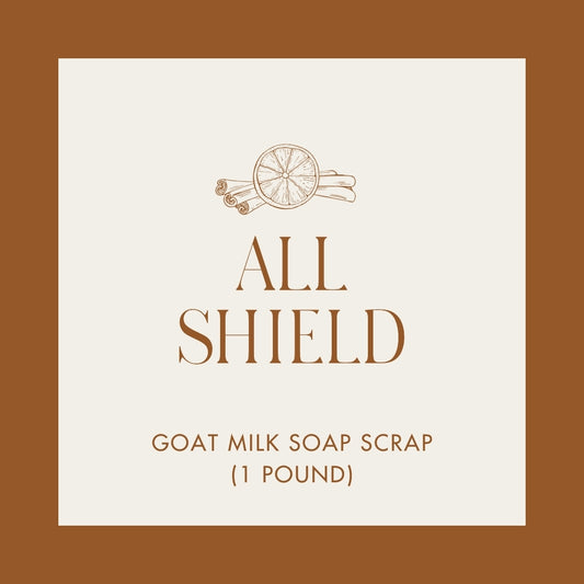 All Shield Goat Milk Soap Scrap (1 lb.)