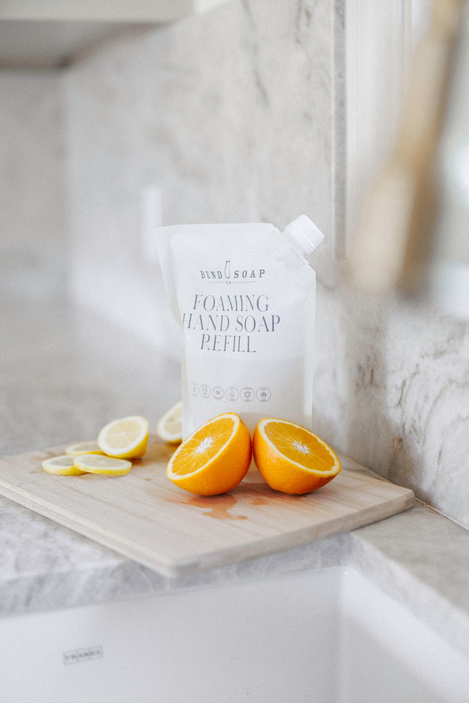 liquid foaming hand soap refillable packaging