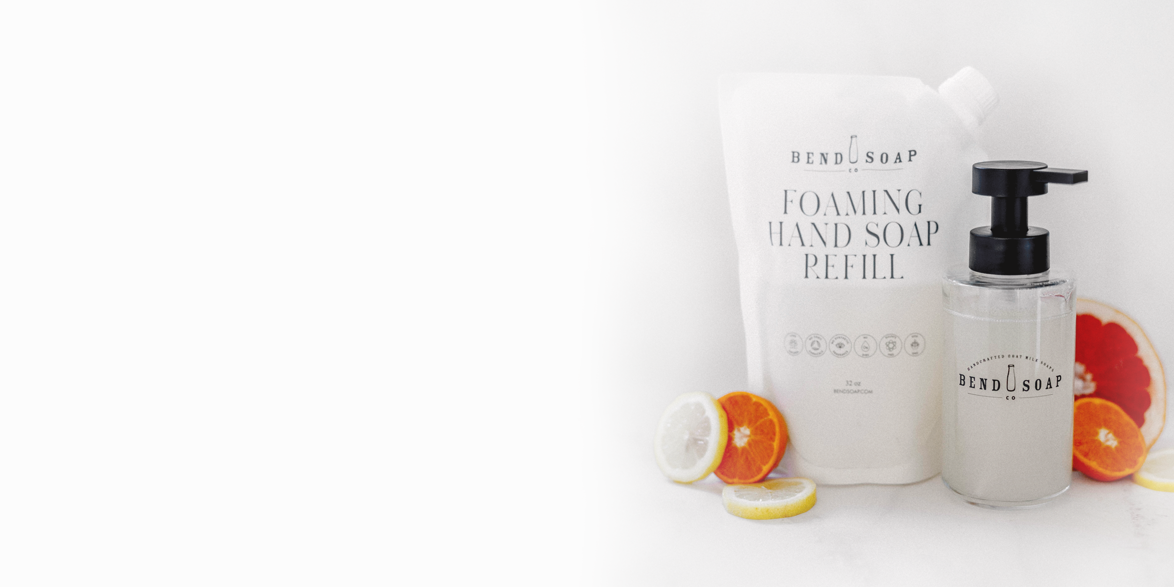 new bend soap liquid foaming hand soap