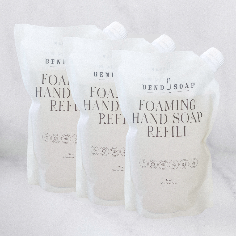 goat milk foaming hand soap variety pack of three scents