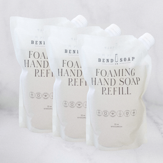 goat milk foaming hand soap variety pack of three scents