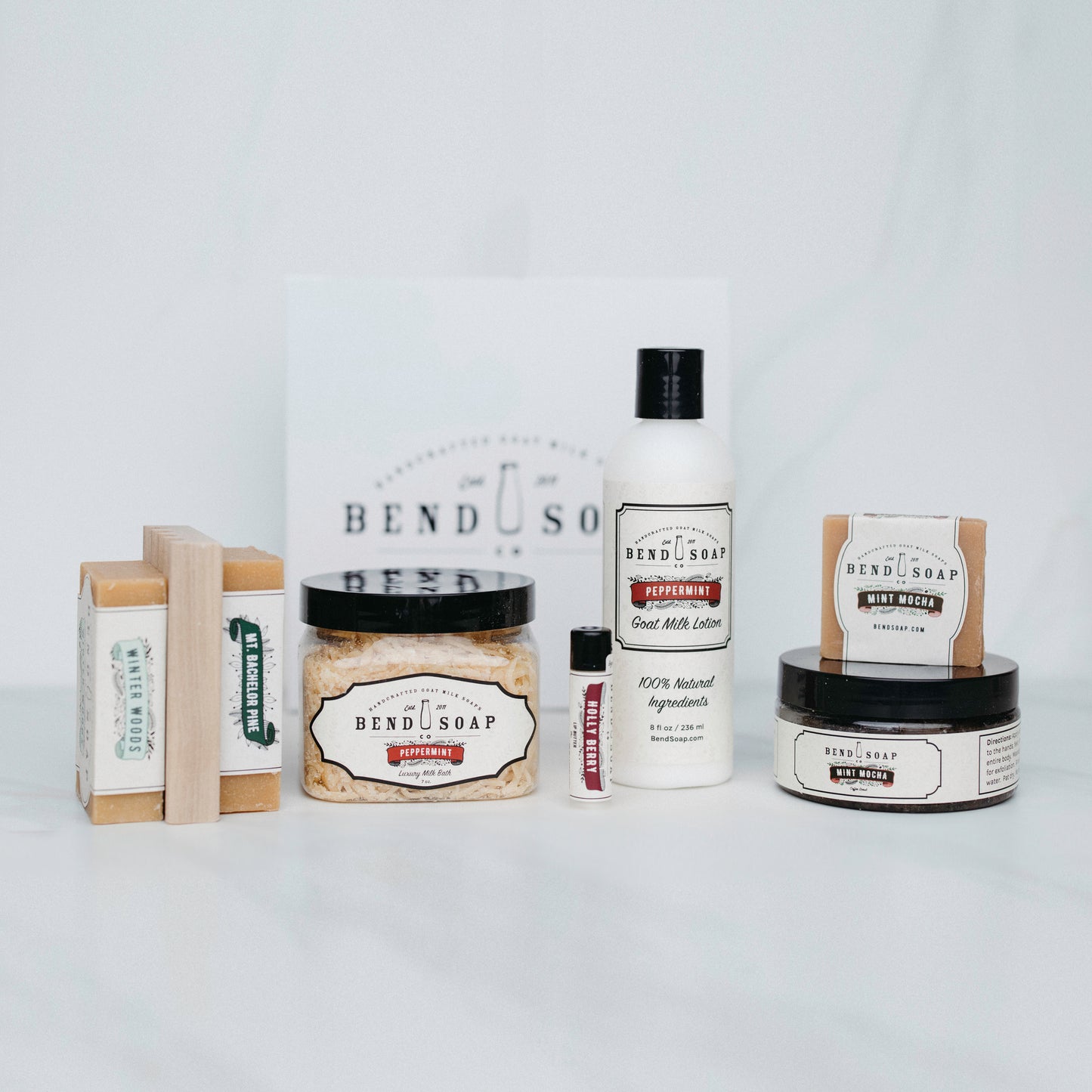 Bend Soap Holiday White Box Bundle
