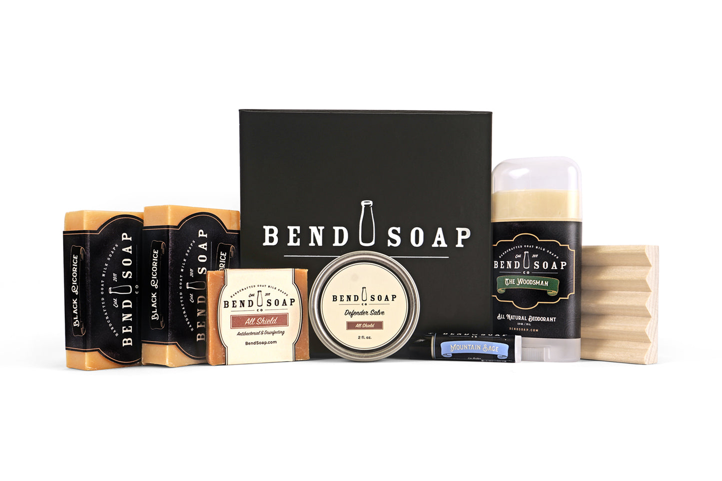 Assorted Men's Goat Milk Soap Skincare Products Bundled for Father's Day