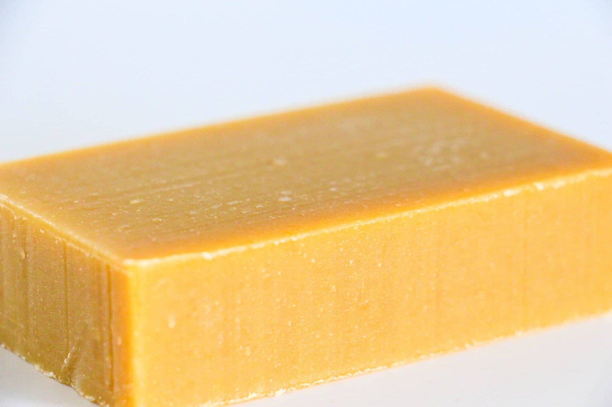 Unwrapped Full Size Tangerine Spice bar of soap