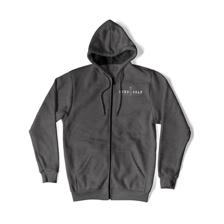 SMOOTHOOD Soap Fleece Hooded Zip Up パーカー Unisex Zip-Up Hoodie – Bend Soap Company